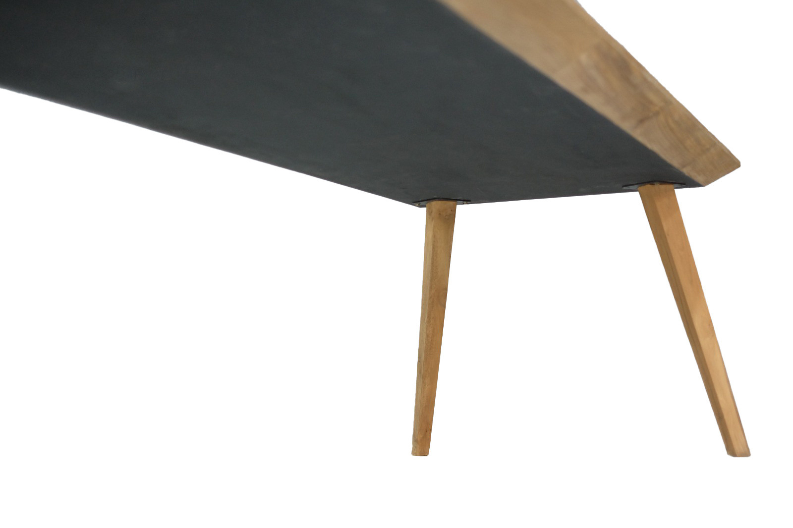 Livingfurn - Eetkamertafel Tomar 220cm - Teakhout