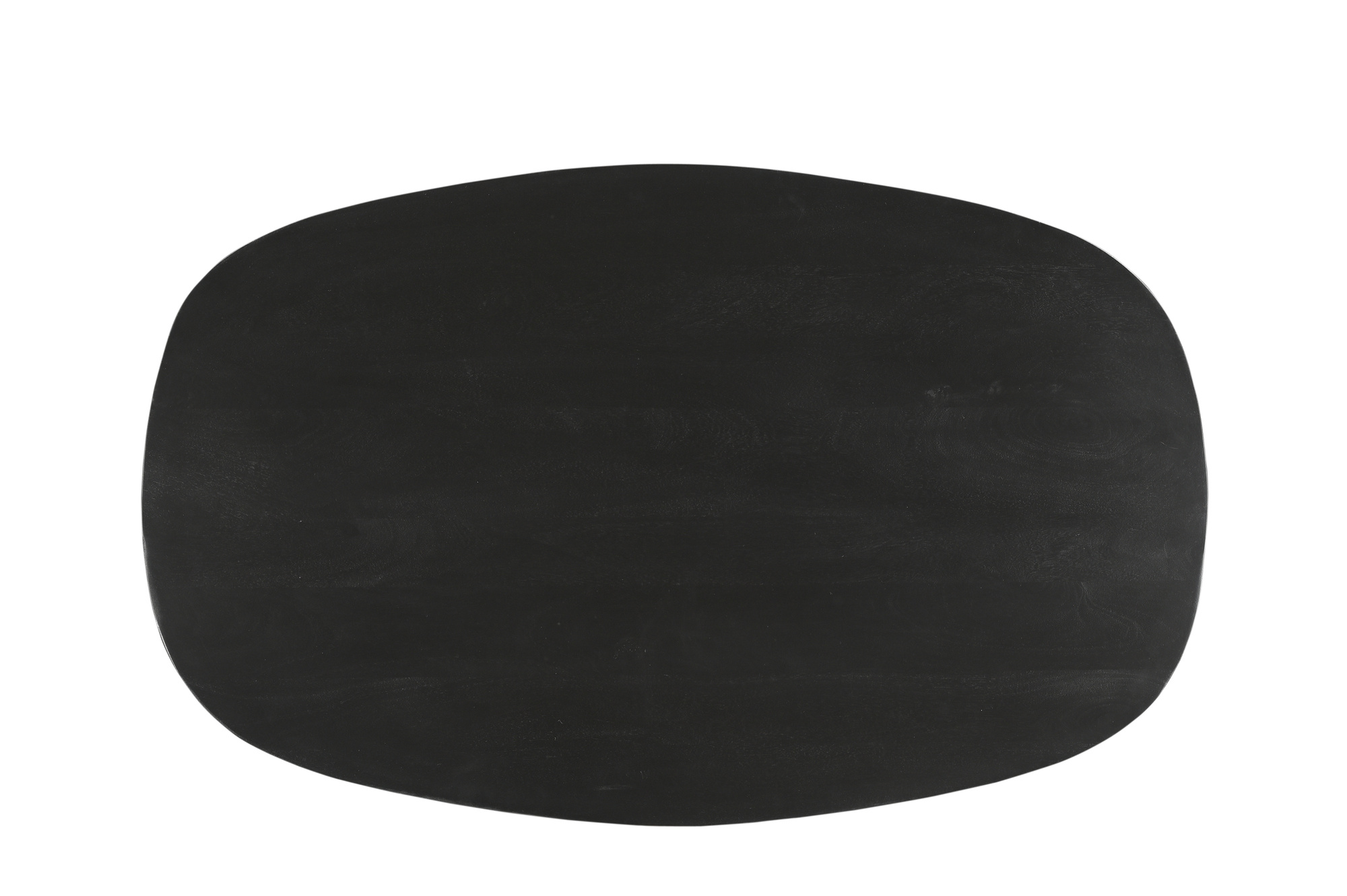 Livingfurn - Salontafel Jesper Black 120 - Mangohout / Gecoat Staal