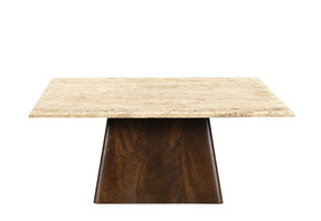 Livingfurn - Salontafel Valentino 75cm - Mangohout