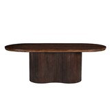 Livingfurn - Eetkamertafel Sevilla Brown 250cm - Mangohout
