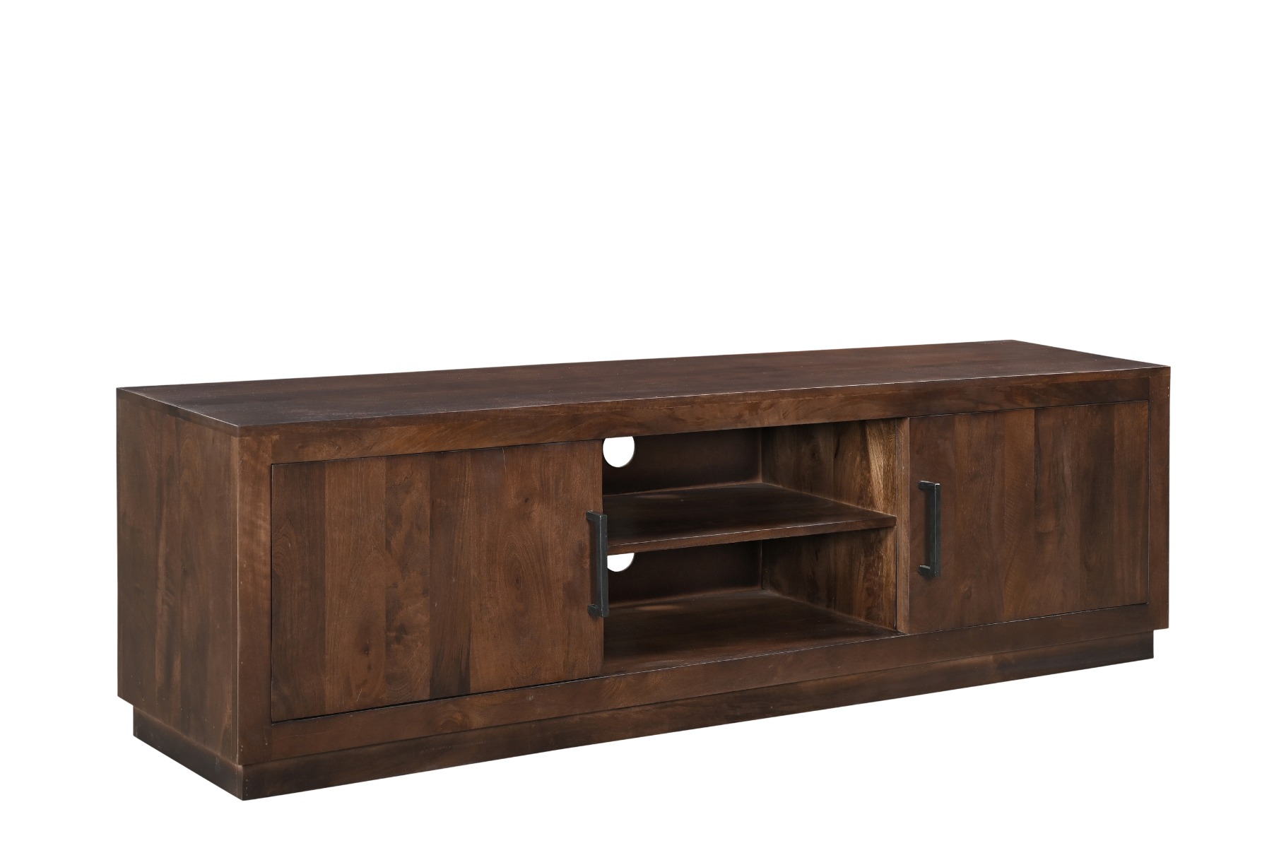 Livingfurn - TV Meubel Jaxx Brown 150cm - Mangohout