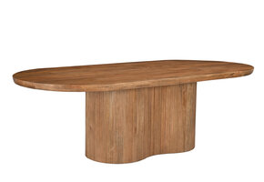 Livingfurn - Eetkamertafel Sevilla 250cm - Mangohout