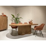 Livingfurn - Eetkamertafel Sevilla 220cm - Mangohout