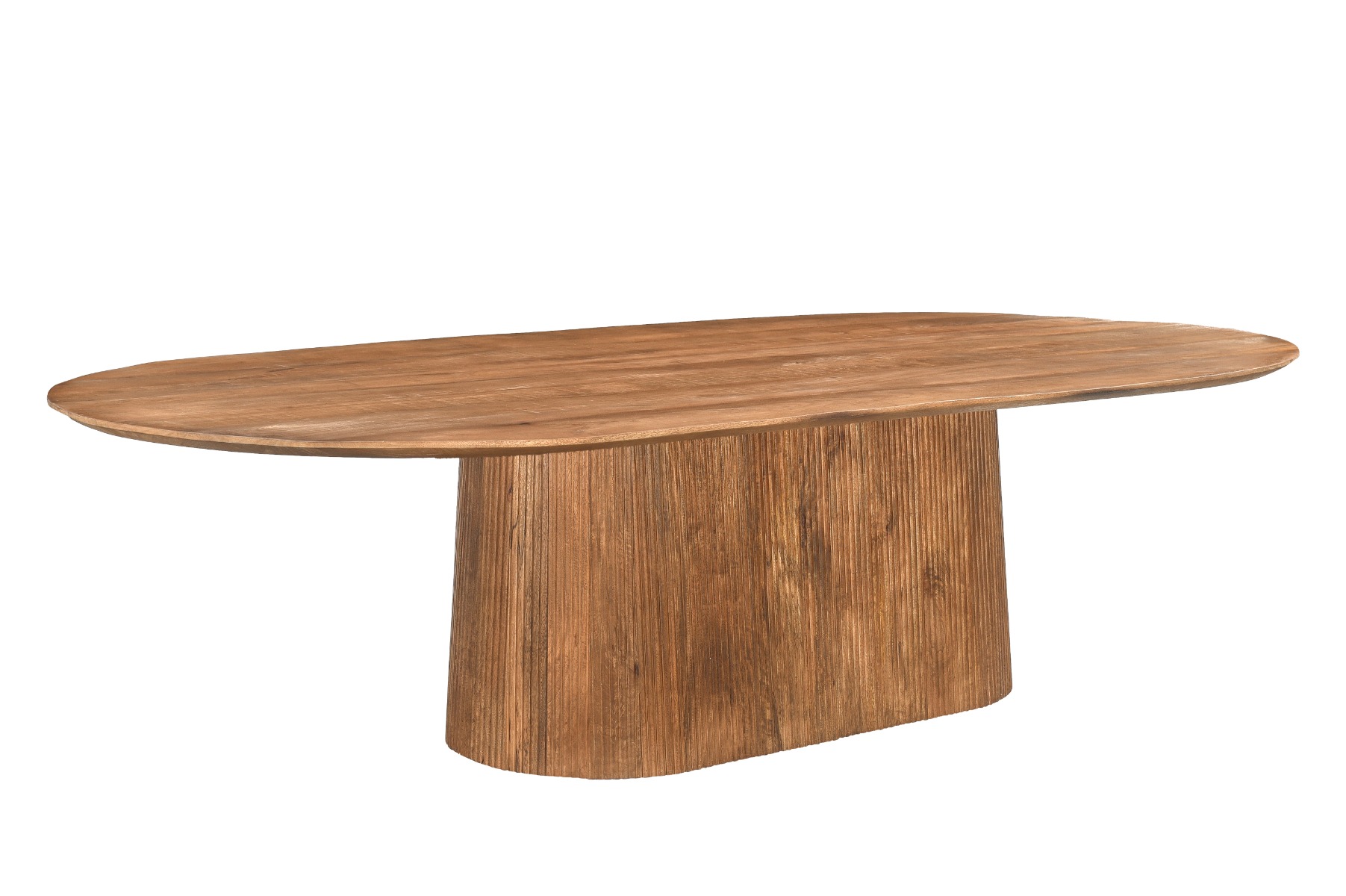 Livingfurn - Eetkamertafel Salvator 300cm - Mangohout
