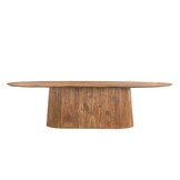 Livingfurn - Eetkamertafel Salvator 300cm - Mangohout