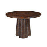 Livingfurn - Eetkamertafel Brix Clubs 130cm - Mangohout
