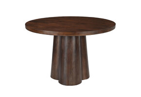 Livingfurn - Eetkamertafel Brix Clubs 130cm - Mangohout