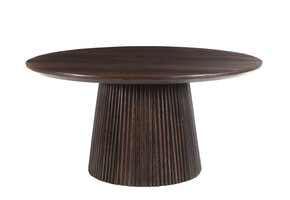 Livingfurn - Salontafel Salvator Walnut 80cm - Mangohout