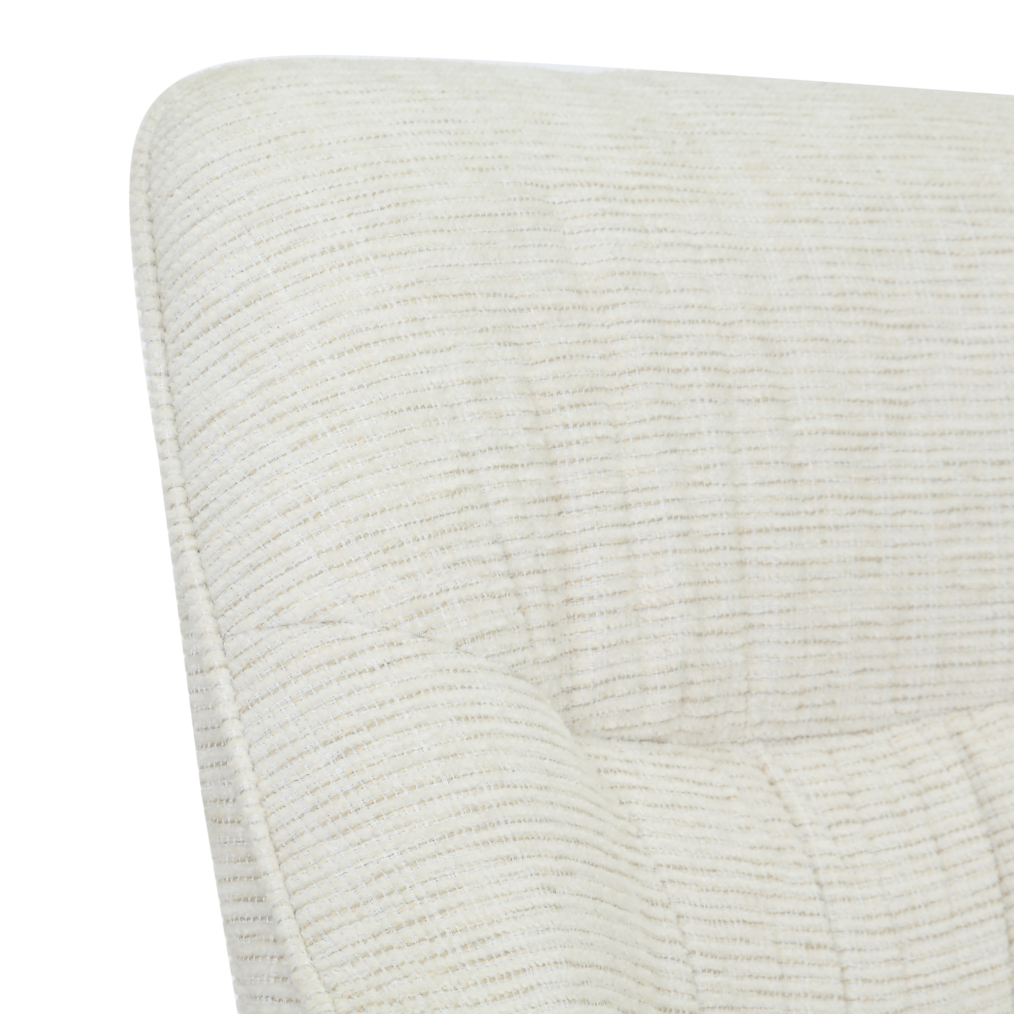 Livingfurn - Fauteuils Daphne Sand - Beige - Stof