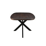 Livingfurn - Eetkamertafel Jesper Danish Oval Brown 180 cm - Mangohout