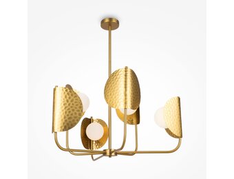 Maytoni - Hanglamp Tropic - Messing - Ø75