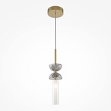 Maytoni - Hanglamp Kyoto - Goud en grijs - Ø10