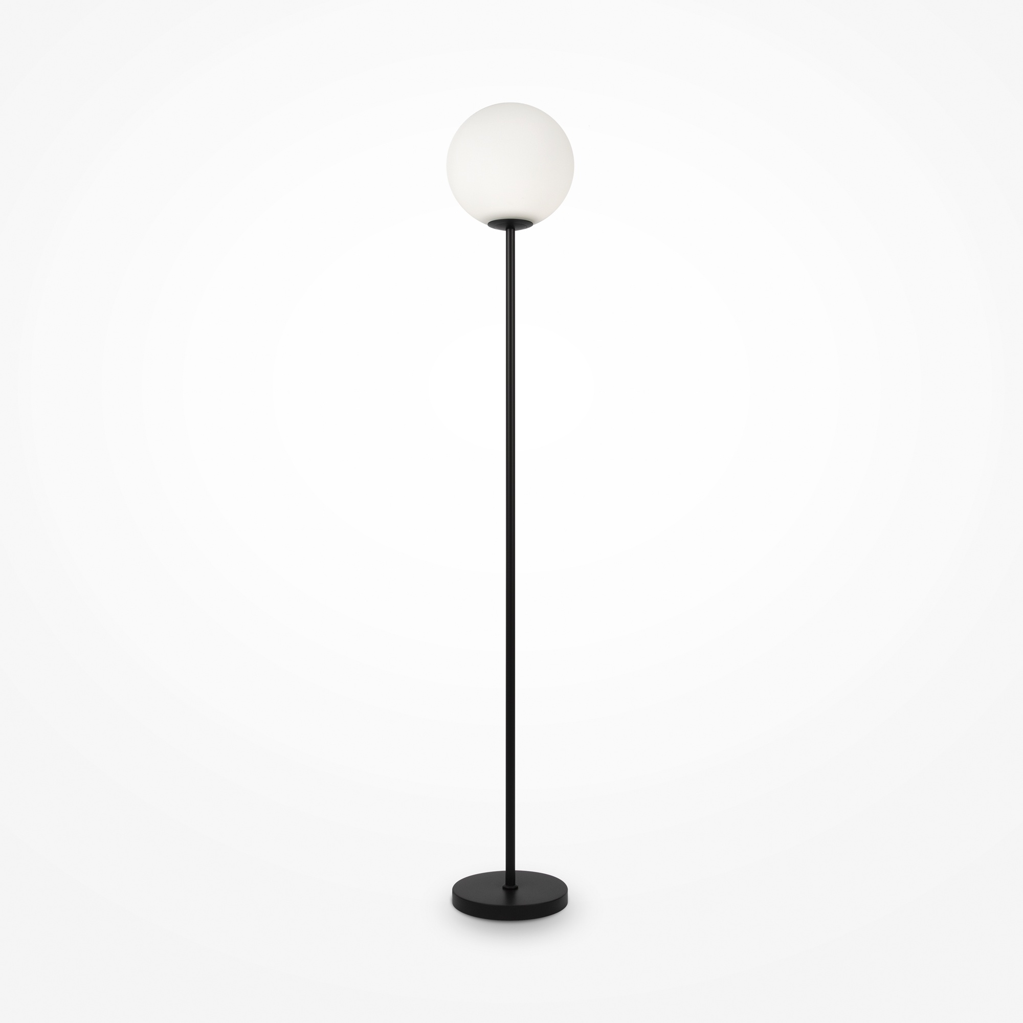 Maytoni - Vloerlamp Ring - Zwart - Ø25