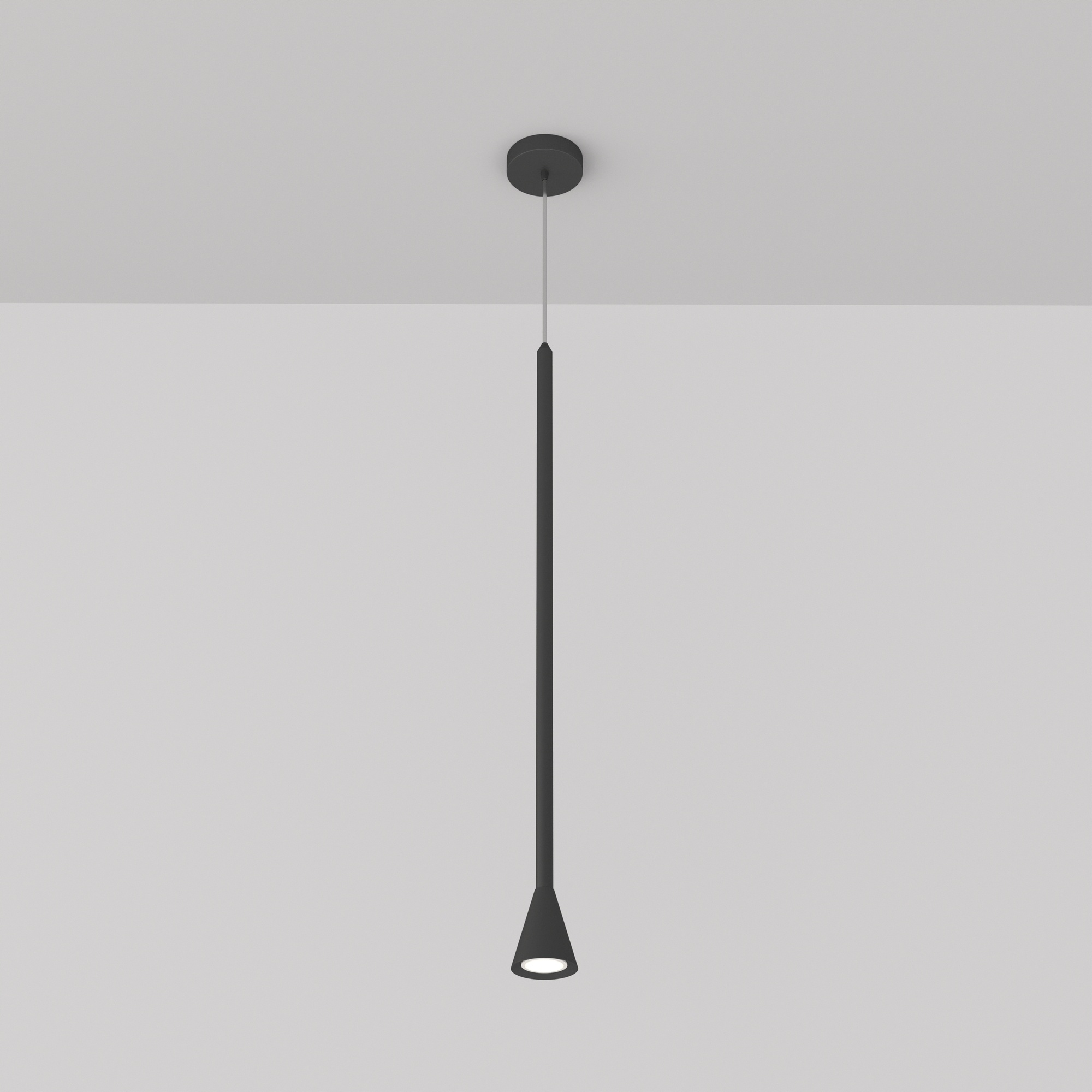 Maytoni Technical - Hanglamp Arrow - Zwart - Ø7,5