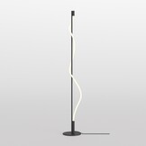 Maytoni - Vloerlamp Tau - Zwart - Ø22