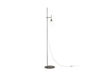 Maytoni - Vloerlamp Erich - Nikkel - Ø25