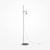 Maytoni - Vloerlamp Erich - Nikkel - Ø25