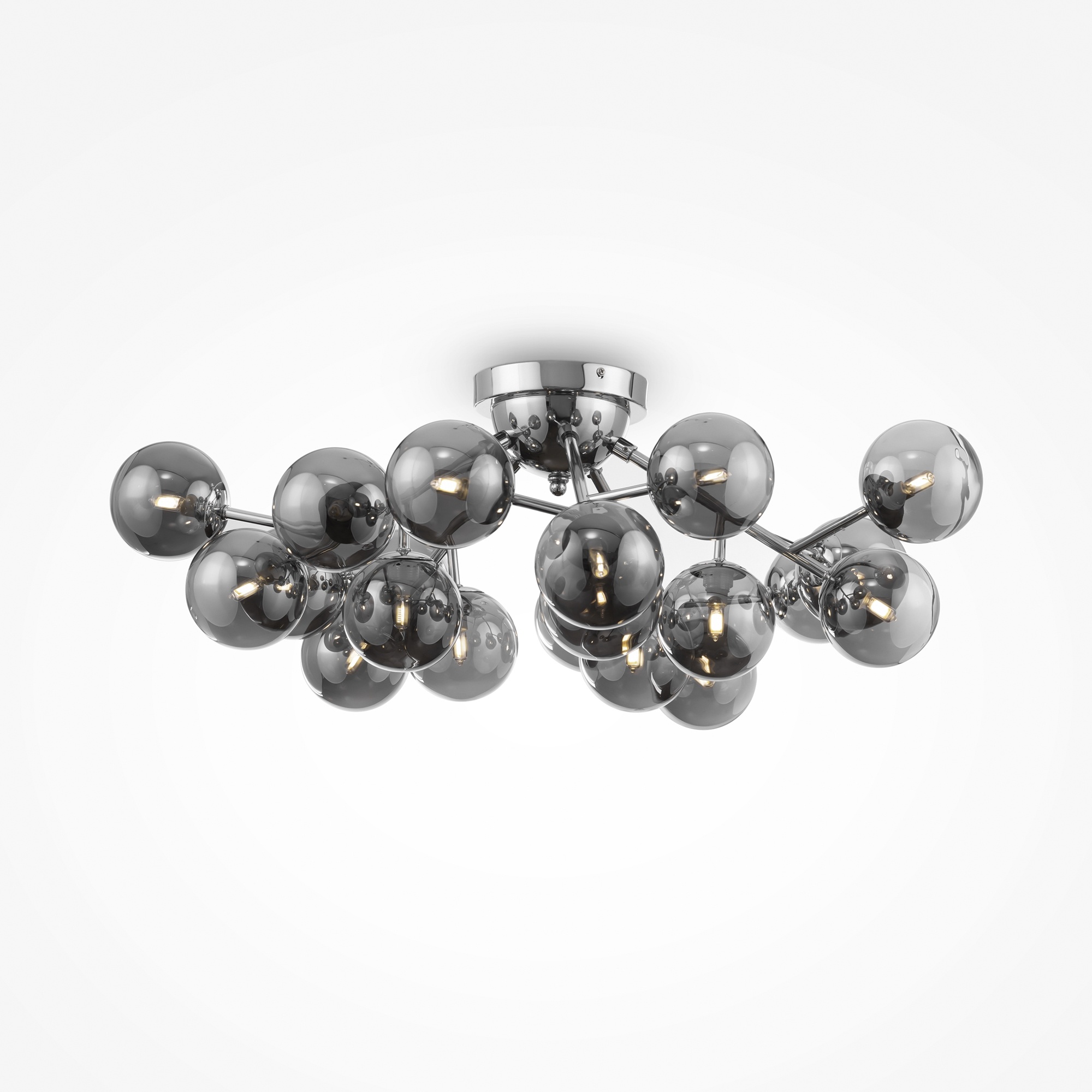 Maytoni - Plafondlamp Dallas - Chroom - Ø75