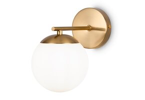 Maytoni - Wandlamp Marble - Messing - Ø21