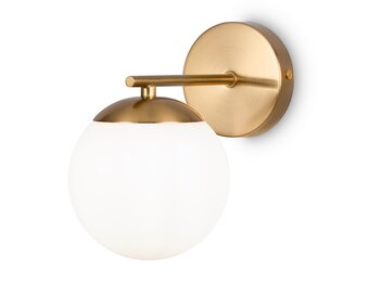 Maytoni - Wandlamp Marble - Messing - Ø21