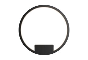 Maytoni - Wandlamp Rim - Zwart - Ø40