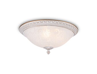 Maytoni - Plafondlamp Pascal - Wit met goud - Ø35