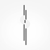 Maytoni - Wandlamp Skyline - Zwart