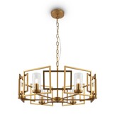 Maytoni - Hanglamp Bowi - Goud - Ø65,6