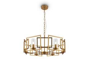 Maytoni - Hanglamp Bowi - Goud - Ø65,6