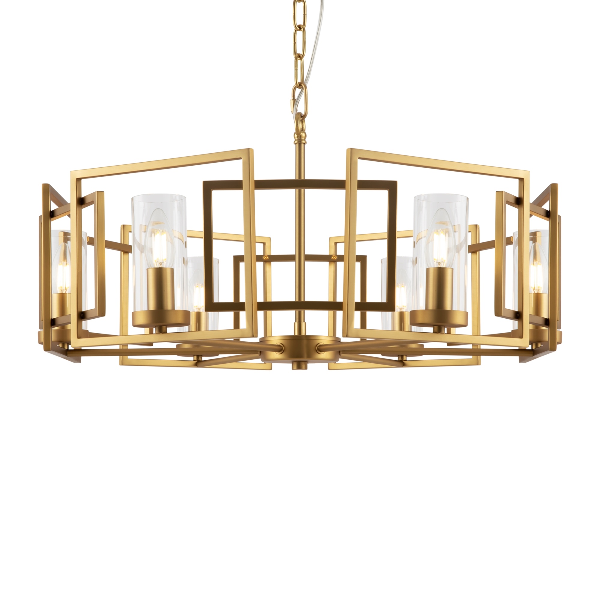 Maytoni - Hanglamp Bowi - Goud - Ø65,6