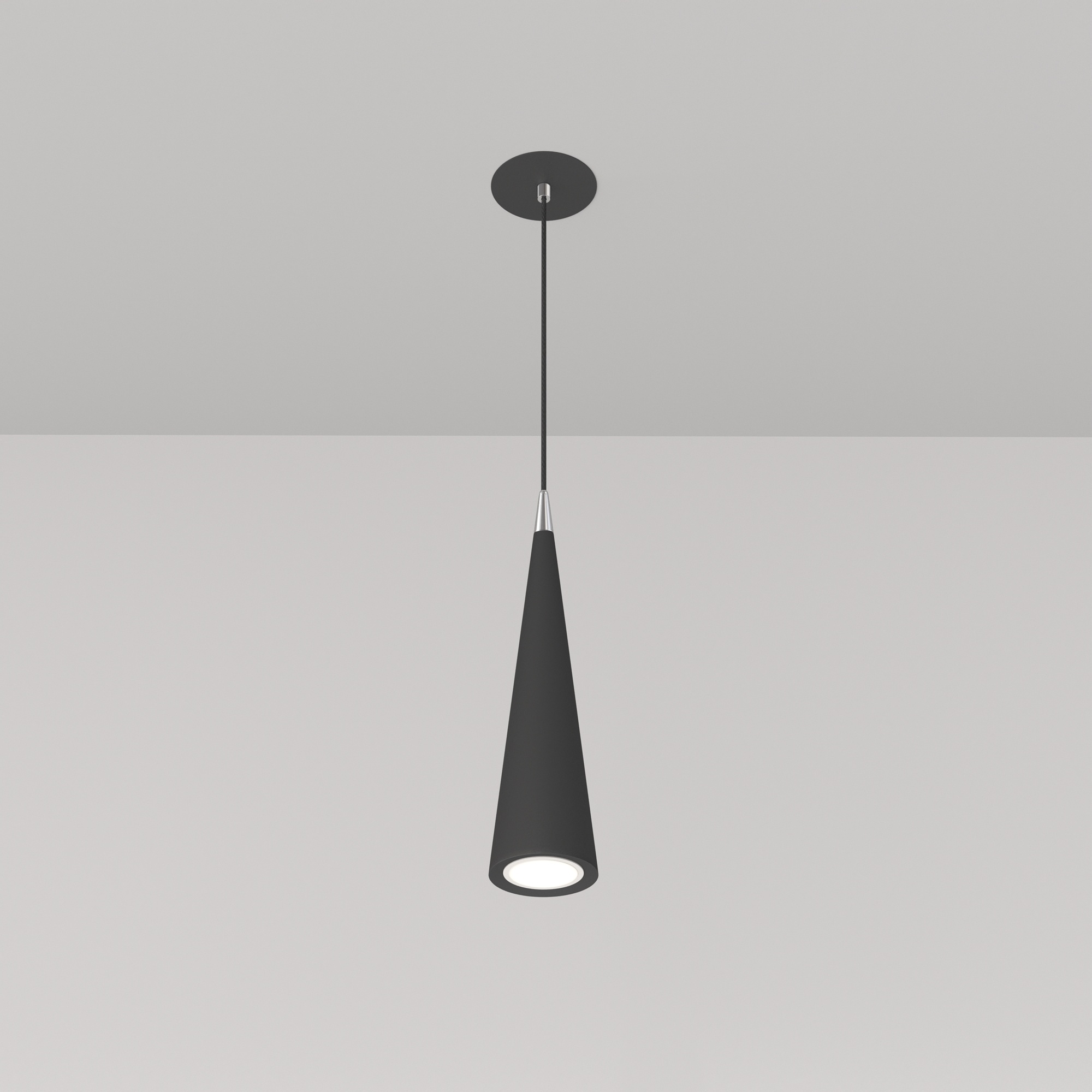 Maytoni Technical - Hanglamp Nevill - Zwart - Ø8