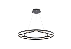 Maytoni - Hanglamp Fad - Zwart - Ø80