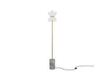 Maytoni - Vloerlamp Kyoto - Goud en grijs - Ø22