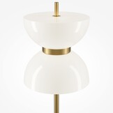Maytoni - Vloerlamp Kyoto - Goud en grijs - Ø22