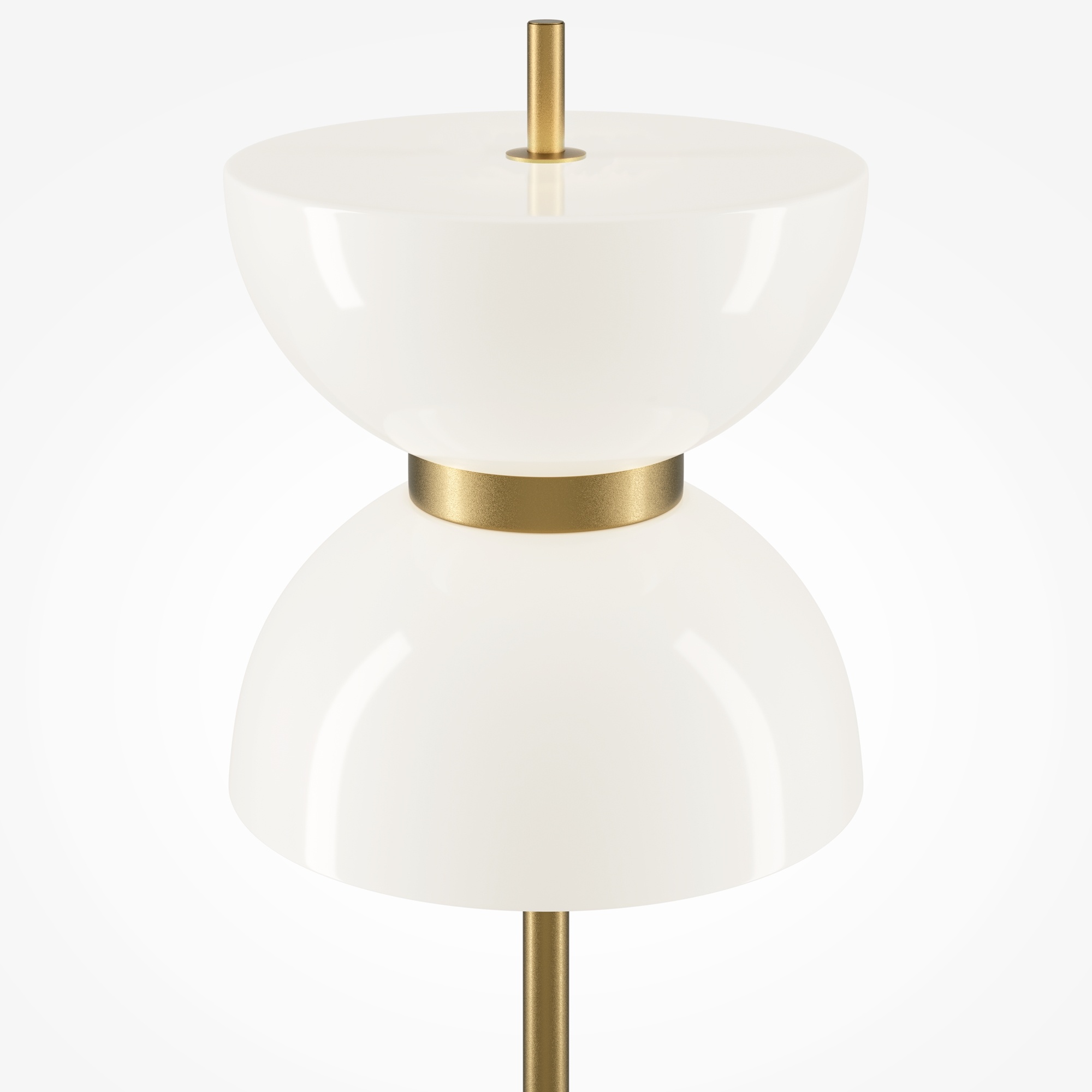 Maytoni - Vloerlamp Kyoto - Goud en grijs - Ø22
