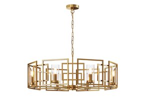 Maytoni - Hanglamp Bowi - Goud - Ø87,5