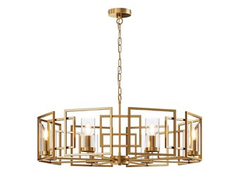 Maytoni - Hanglamp Bowi - Goud - Ø87,5