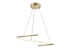 Maytoni - Hanglamp Curve - Messing - Ø60