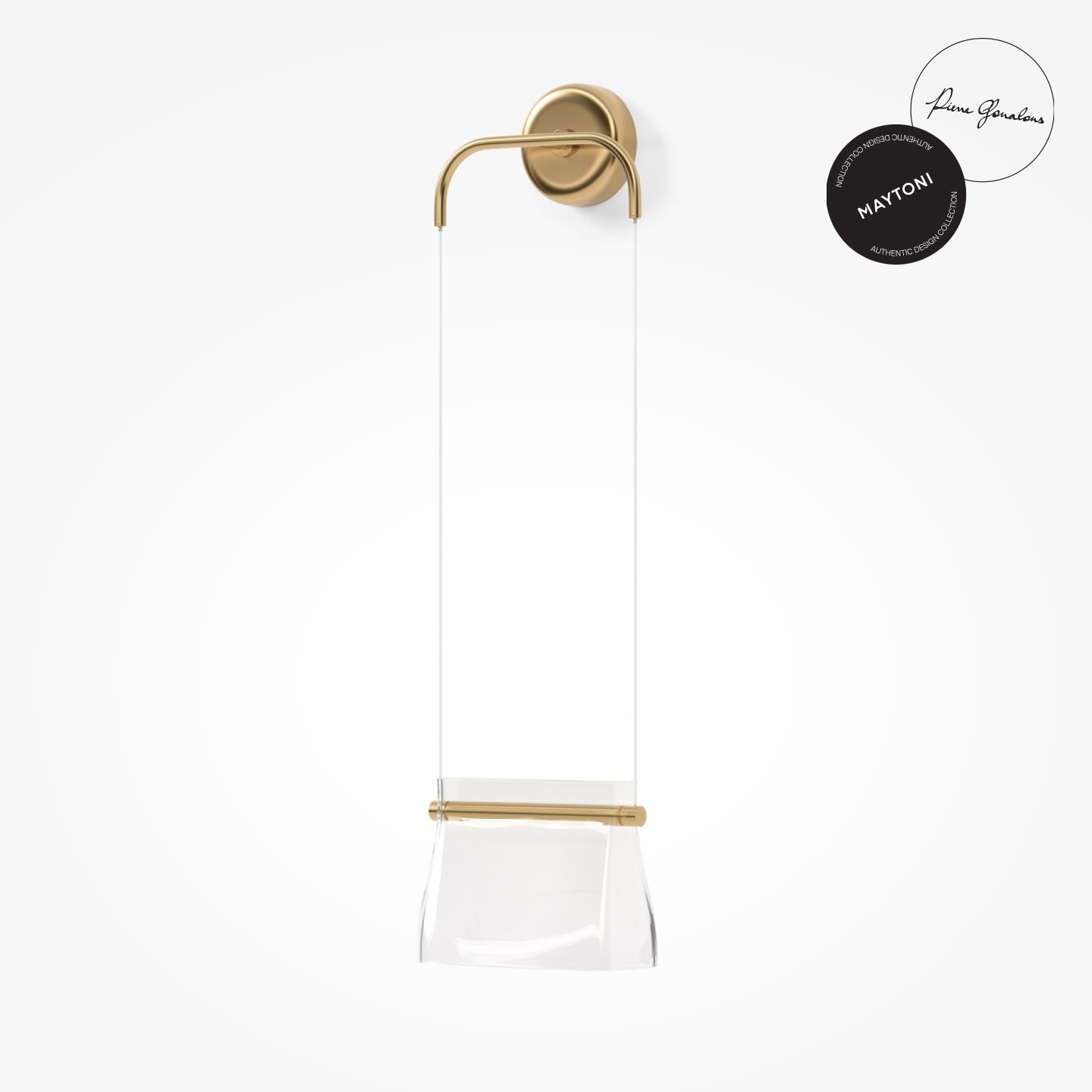 Maytoni - Wandlamp Cabaret - Messing