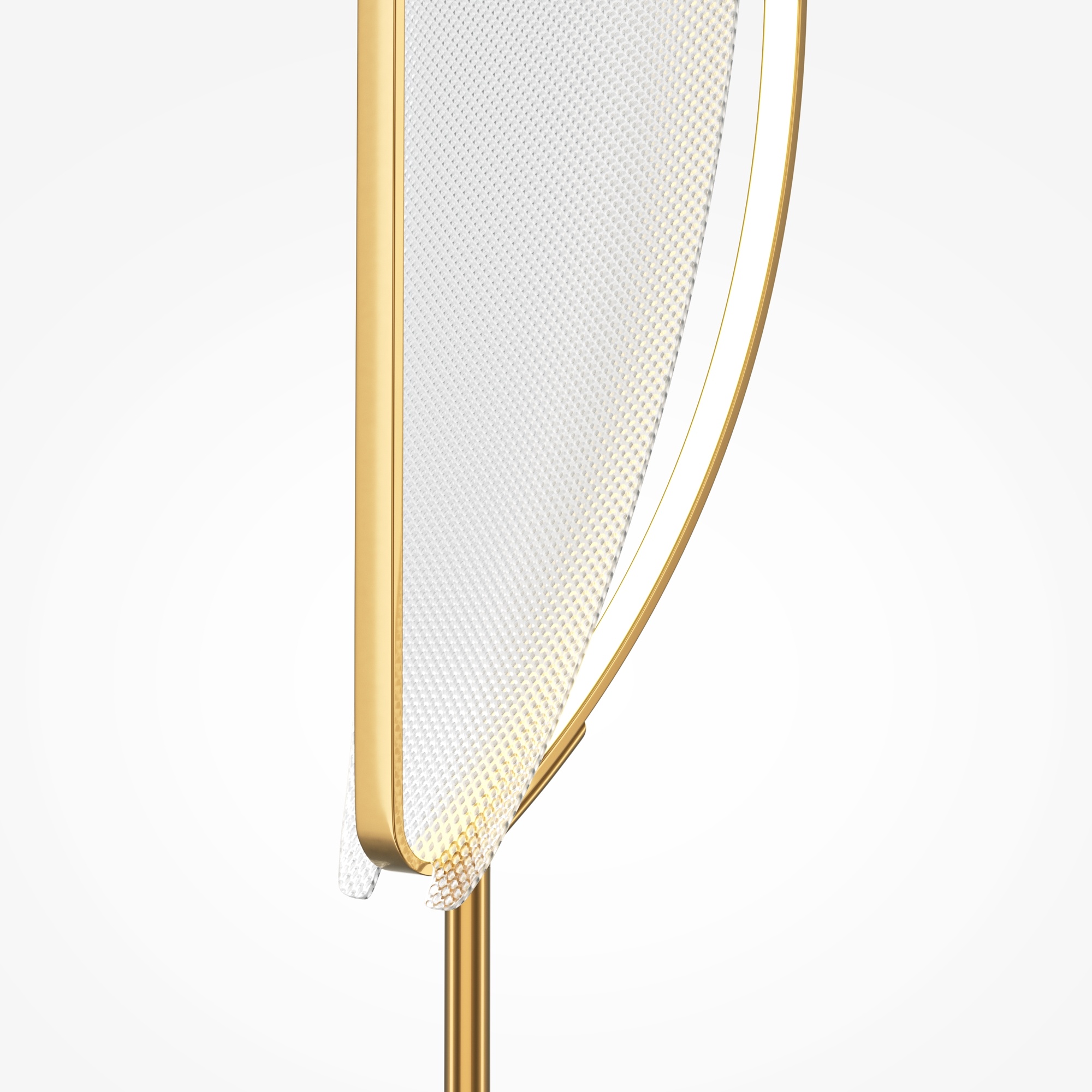 Maytoni - Vloerlamp Breeze - Messing