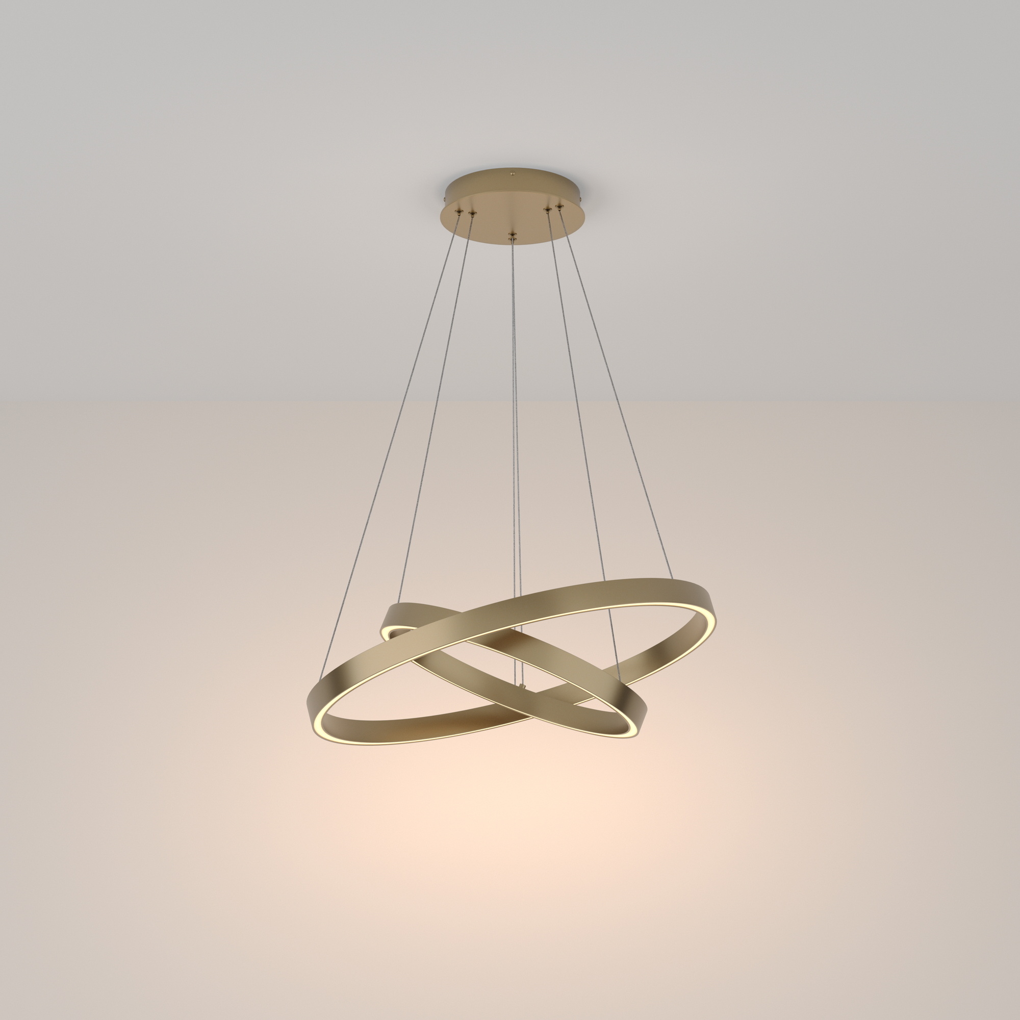 Maytoni - Hanglamp Rim - Messing - Ø60
