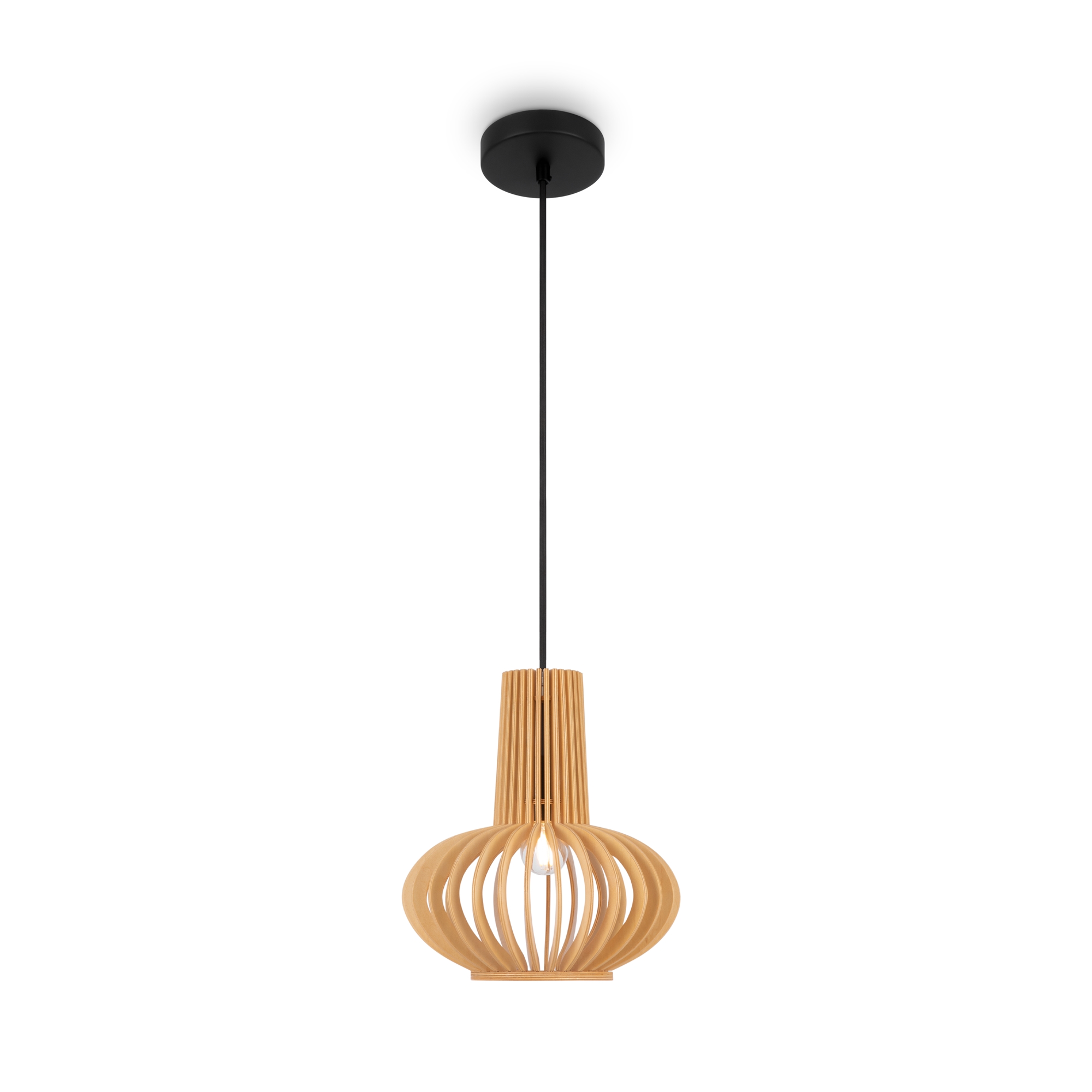 Maytoni - Hanglamp Roots - Zwart - Ø25,5