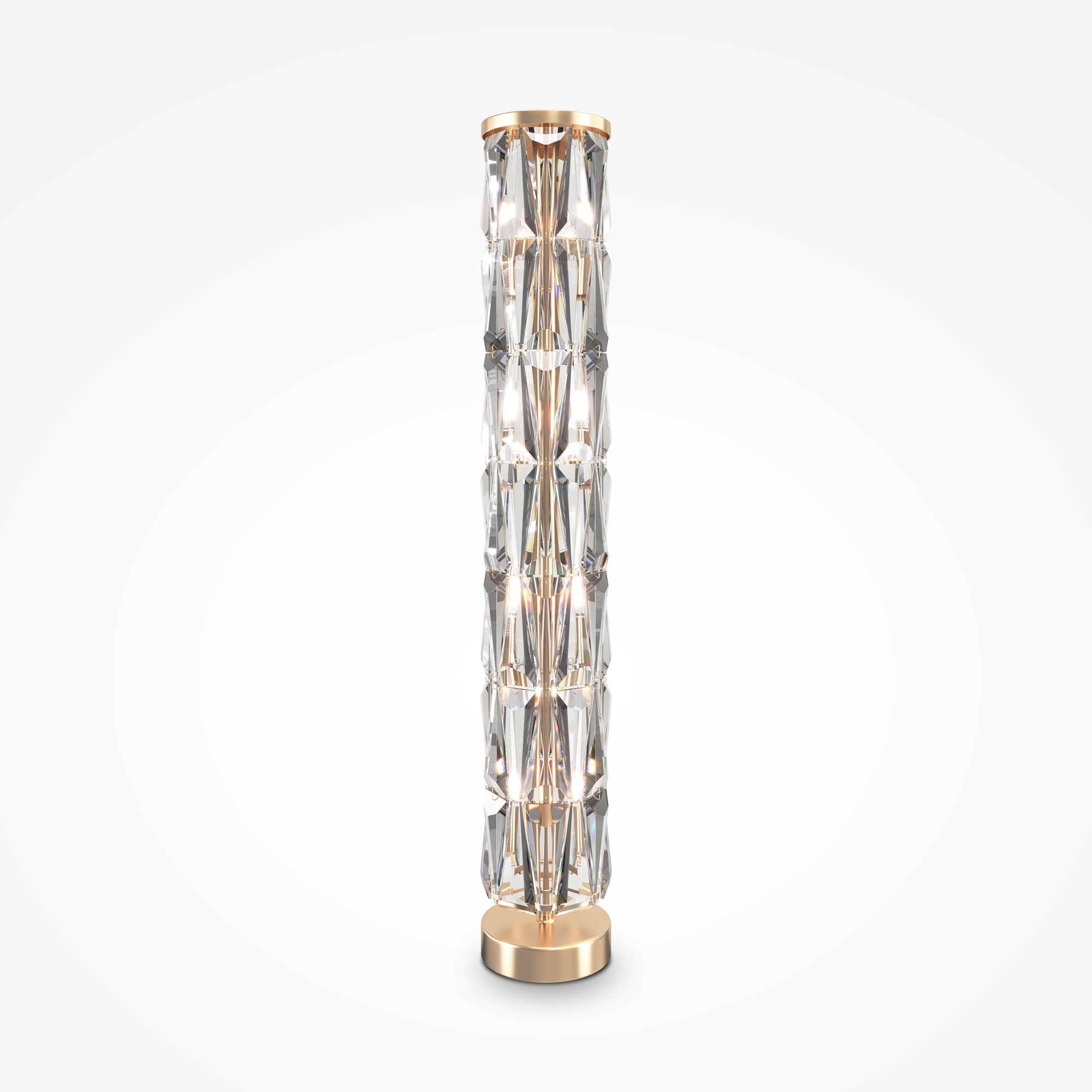 Maytoni - Vloerlamp Puntes - Goud - Ø20