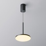 Maytoni Technical - Hanglamp Plato - Zwart - Ø18,5