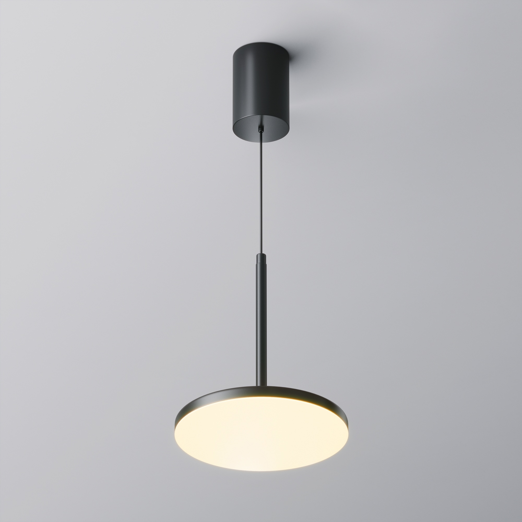 Maytoni Technical - Hanglamp Plato - Zwart - Ø18,5