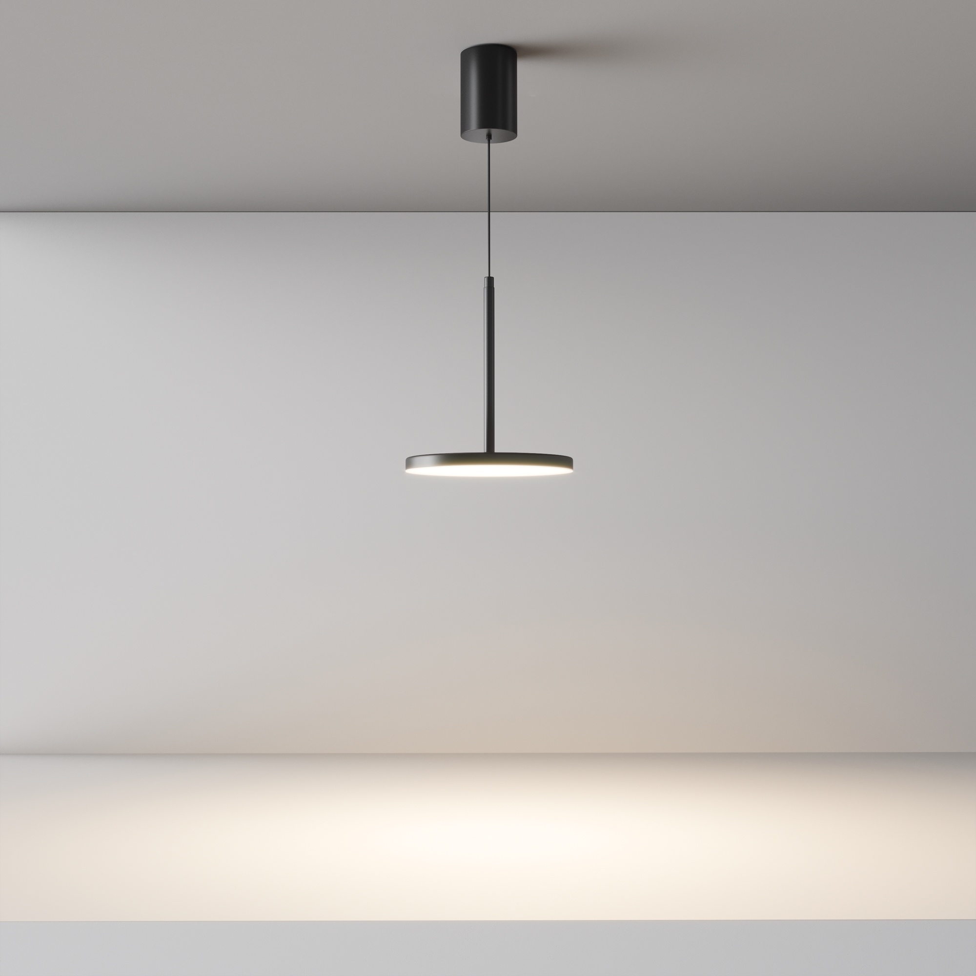 Maytoni Technical - Hanglamp Plato - Zwart - Ø18,5