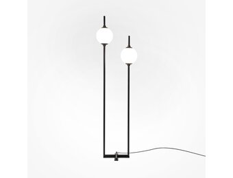 Maytoni - Vloerlamp The Sixth Sense - Zwart - Ø18