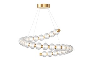 Maytoni - Hanglamp Amulet - Goud - Ø80