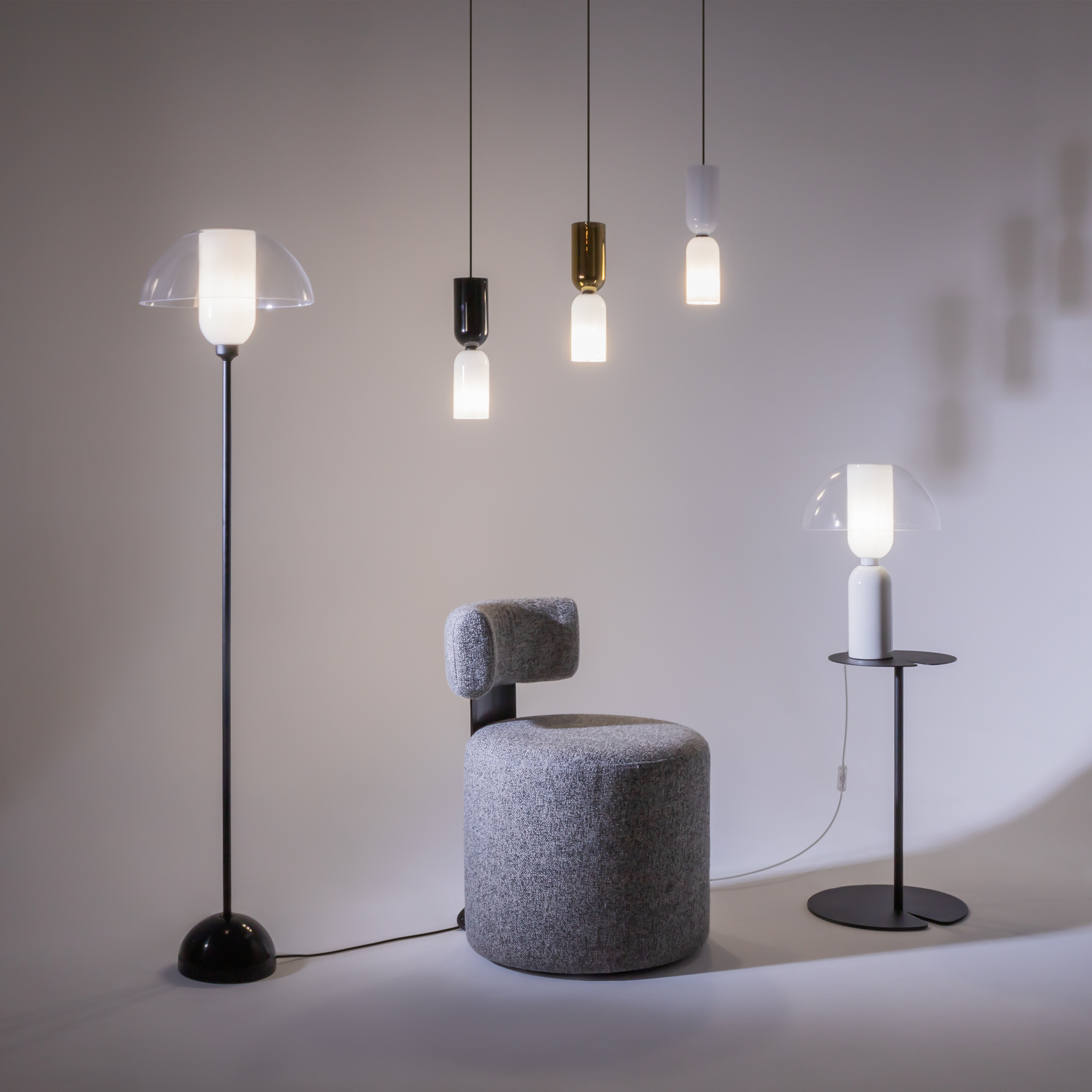 Maytoni - Hanglamp Memory - Zwart - Ø8