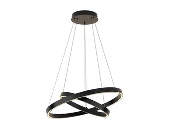 Maytoni - Hanglamp Rim - Zwart - Ø60